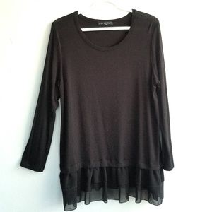 NWOT Kim & Cami Layered Long Sleeve Top